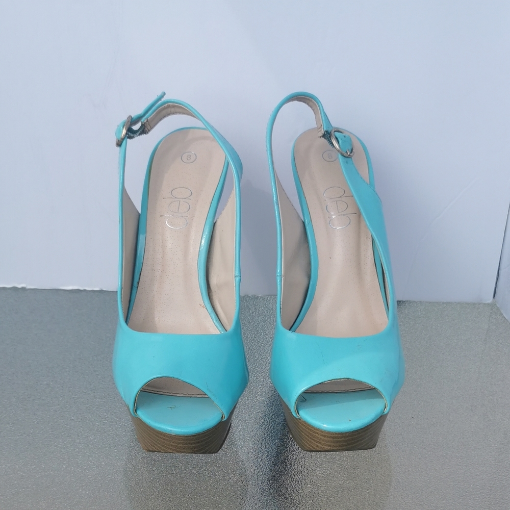 Turquoise Heels
